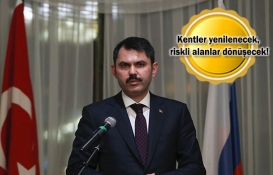 Murat Kurum: Gecekonduların yerine 30 katlı binalar istemiyoruz!