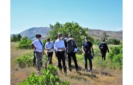 Aydın Baruş Malatya'daki deprem konutları için yer tespit incelemesi yaptı!