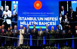Atatürk Havalimanı Millet Bahçesi açıldı!