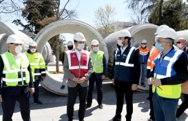 Ekrem İmamoğlu, 5 ilçedeki şantiyeleri gezdi! 