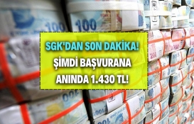 SGK’dan nefes kesen müjde! Milyonlarca kişi habersiz! Bu kişiler anında 1.430 TL’yi kapıyor! 