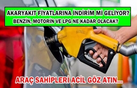 Akaryakıt fiyatlarına indirim mi geliyor? Brent petrol can çekişiyor! Araç sahipleri acil göz atın 