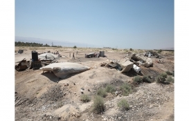 İsrail askerleri Batı Şeria'da Filistinli bedevilere ait 16 yapıyı yıktı!