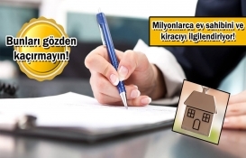 Kira sözleşmesi imzalayacaklar dikkat!