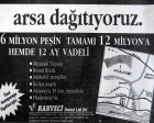 1991 yılında Hadımköy'de arsa dağıtıyorlarmış!