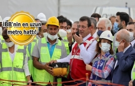 Mahmutbey-Esenyurt Metrosu'nun ilk harç dökümü yapıldı!