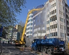 Kocaeli Türk Telekom binasının yıkımı 2 hafta sürecek!