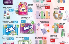 BİM’de indirimler alev alev! Kâğıt havlu 54 TL’ye, nemlendirici krem 59 TL’ye, makine temizleyici 28 TL’ye düştü!