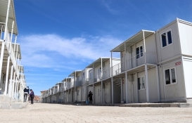 Elazığ'da konteyner kentte yaşam başladı! 