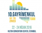 10. Gayrimenkul Fuarı ve Arap-Türk Zirvesi 23-24 Nisan'da!