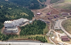 Çambaşı Yaylası'ndaki 80 odalı otelin kaba inşaatı tamamlandı!