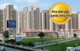 TOKİ'den dar gelirliye 1.424 yeni konut!