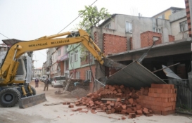 Osmangazi'deki kaçak inşaatlara zamanında müdahale!