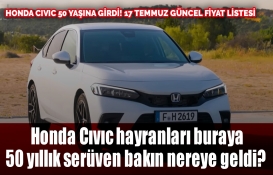 honda civic 17 temmuz güncel fiyat listesi