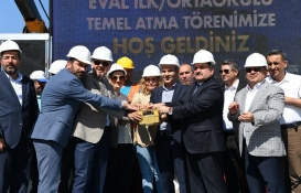 Esenyurt Eval İlk ve Ortaöğretim Okulu’nun temeli atıldı!