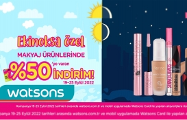 Watsons tüm ürünlerde fiyatı indirdi: %50 indirim! Watsons 19 Eylül fiyat listesi