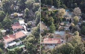 Adnan Oktar'ın villasının çevresindeki yıkım tamamlandı!