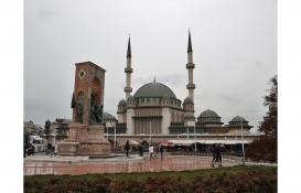 Taksim Cami'nin inşaatında sona yaklaşıldı!