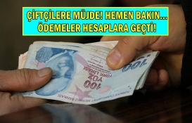 Çiftçilerin yüzünü güldürecek haber geldi! Ödemeler bugün başlıyor! Hemen paranızı çekin