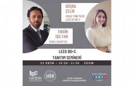 ÇEDBİK LEED BD+C Tanıtım Semineri 23 Ekim'de!
