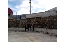 Tekirdağ Malkara'da yüksekten düşen inşaat işçisi yaralandı!