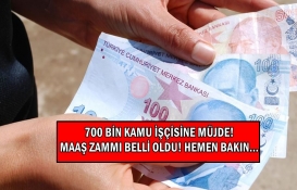 700 bin kamu işçisine müjdeli haber geldi! Son dakika maaş zammı belli oldu! Kamu işçileri hemen bakın!