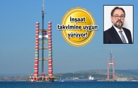 1915 Çanakkale Köprüsü'nde ayakların montajında sona yaklaşıldı!