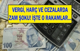 Vergi, harç ve cezalara okkalı zam kapıda! 2023 tarifesi belli oldu! İşte kalem kalem yeni harç ve cezalar...