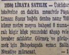 1944 yılında Üsküdar Paşalimanı'nda 700 metrekare bahçe ve köşk 18.500 liraya satılacakmış!