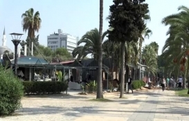 Mersin'de imara aykırı kafe yıkıldı!