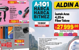 A101'e Fiber tekne ve Xiaomi cep telefonu geliyor! A101 indirimli aktüel kataloğu 13 Ekim 2022 fiyat listesi
