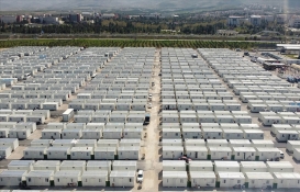 Depremden etkilenen 11 ilde 75 bin 879 konteyner kuruldu!