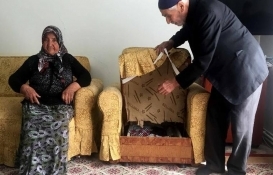 Gaziantepli yaşlı çiftin ev parasını çaldılar!