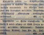 1948 yılında Küçükyalı'da metrekaresi 450 kuruşa arsa satılacakmış!