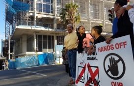 Güney Afrikalı Müslümanlardan kentsel dönüşüm protestosu!