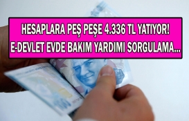 Evde bakım parasında Nisan 2023 müjdesi! Peş peşe hesaplara 4 bin 336 TL yatıyor! Şimdi kontrol edin! 