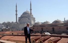 Binali Yıldırım, Kapalıçarşı çatısında restorasyonu inceledi!