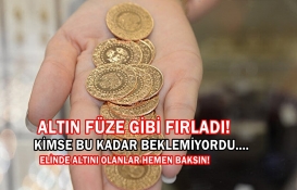 Altın FED öncesi füze gibi fırladı! Altını olanların eli ayağına dolaştı! Kimse bu kadar beklemiyordu...