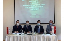 Akfen İnşaat, Burhaniye Anadolu Lisesi'ni yenileyecek!