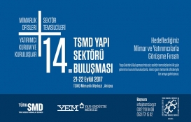 TSMD Yapı Sektörü Buluşması 20 Eylül'de başlıyor!