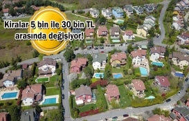 Koronavirüs Zekeriyaköy'deki eşyalı kiralık villalara talebi artırdı! 