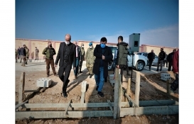 Suriye'de hayırseverlerin desteğiyle inşa edilecek imam hatip lisesinin temeli atıldı!