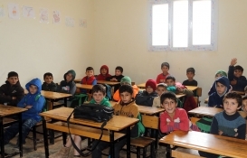 İHH, İdlib'de Necmettin Erbakan Okulu inşa ediyor!