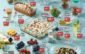 BİM’de Paşabahçe borcam kare tepsi 109 TL’ye, Kumtel tekli ocak 329 TL’ye, kamp sandalyesi 167,50 TL’ye düştü!