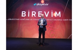 Birevim En Yüksek Müşteri Memnuniyeti Ödülü'nü aldı!