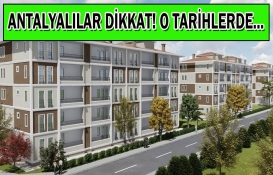 TOKİ'den Antalyalılara büyük müjde! O iki ilçeye 376 yeni konut geliyor!