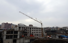 Trabzon Öğretmenevi ve Cudibey Ortaokulu'nun inşaatı tam gaz!