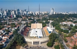 Pacaembu Stadyumu hastaneye dönüştürüldü!