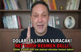 ''Dolar 35 liraya vurabilir'' diyen Selçuk Geçer resmen tarih verdi! 1 doları bile olanlar pişman olmadan acil bakın!