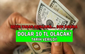 Dolar o tarihte 10 TL olacak! Ünlü ekonomistten beyin yakan açıklama! Son dakika bombası! Bakmayan çok pişman olacak